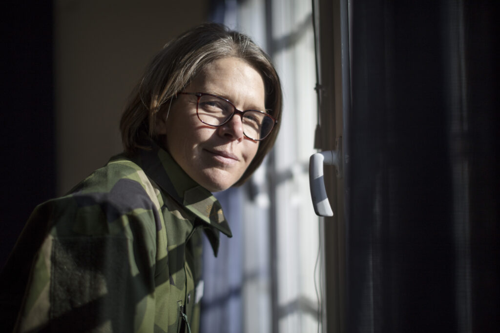 Porträttbild Eva Kaiser, garnisonspräst i Skövde