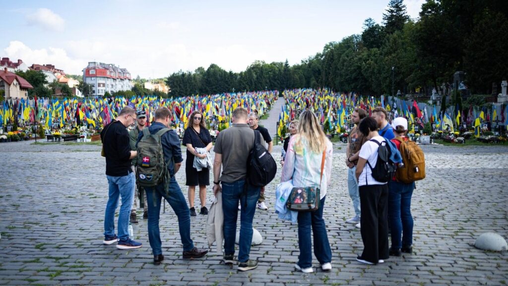 Puffbild: Samverkan med ukrainska veteranstödorganisationer
