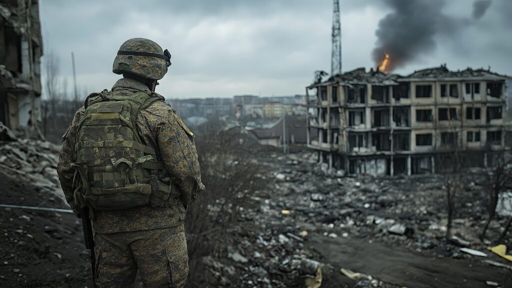 Puffbild: Var med och stöd Ukrainas veteraner