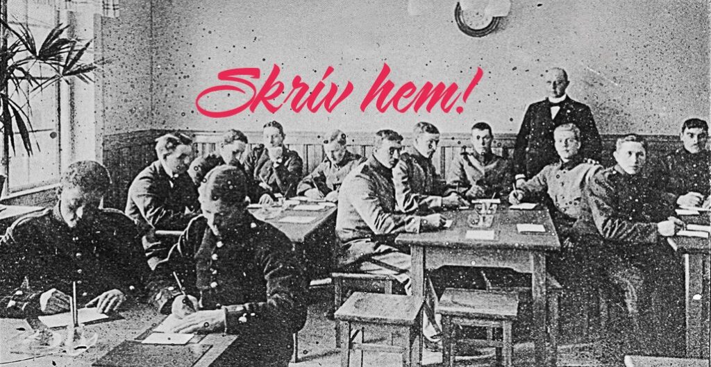 Puffbild: Nu väcker vi liv i skrivrummen!